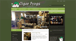 Desktop Screenshot of cigarfrogsdenton.com