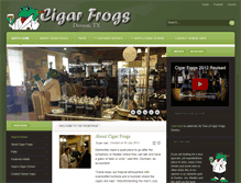 Tablet Screenshot of cigarfrogsdenton.com